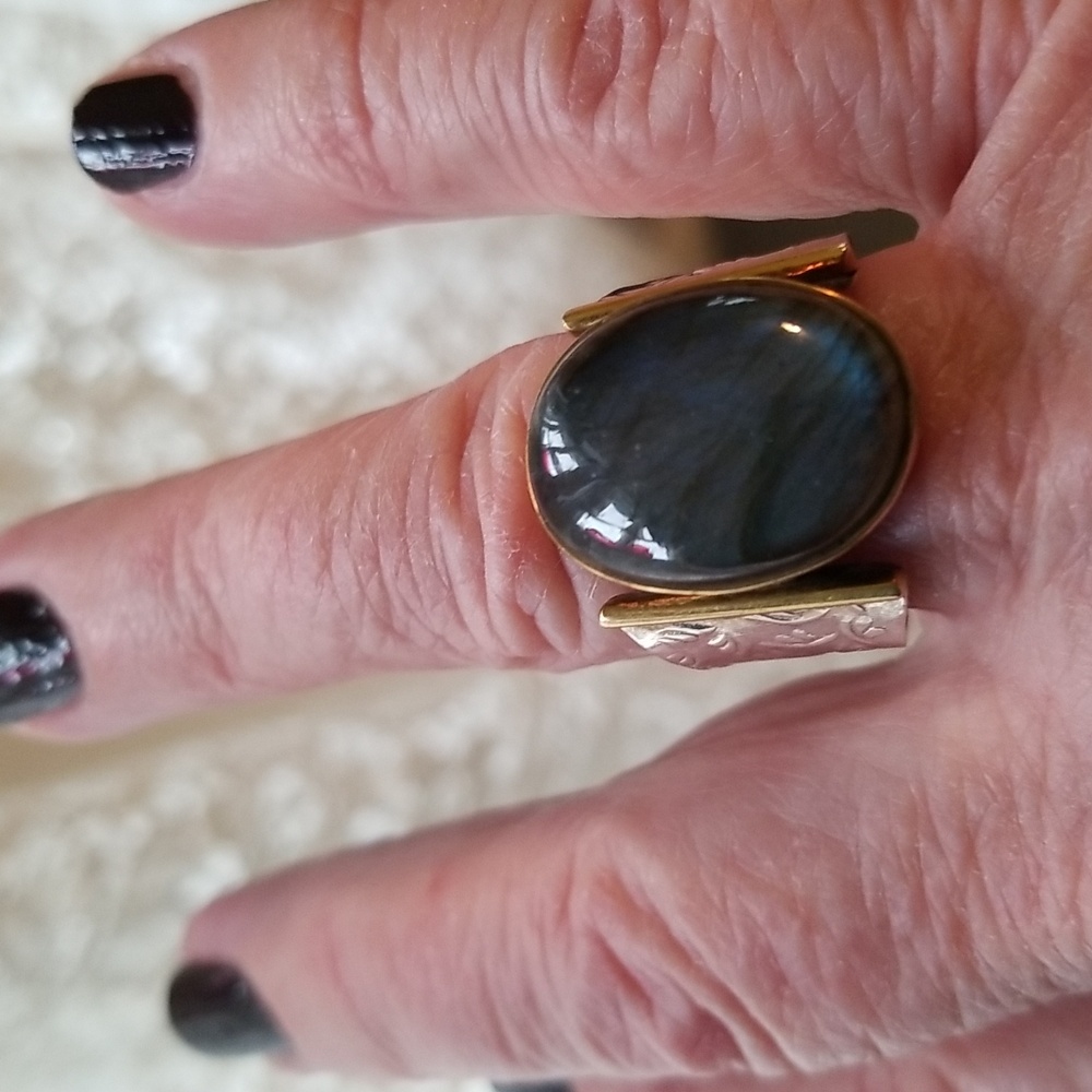 Sterling Laborderite Ring - Picture 8 of 9